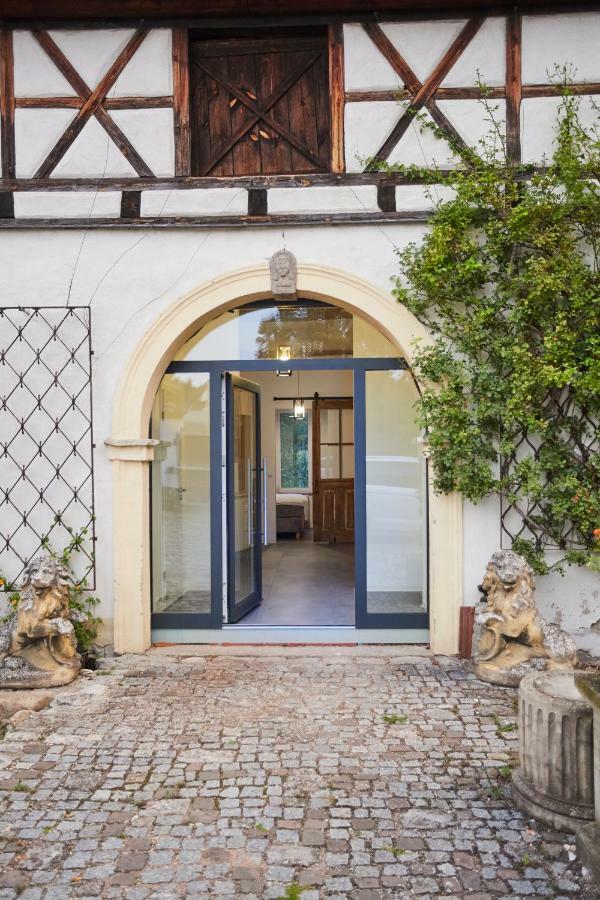 Obere Muehle - Scheunenwohnung Mitten Im Gruenen Baunach 외부 사진