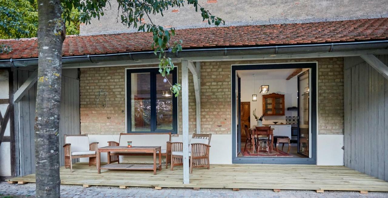Obere Muehle - Scheunenwohnung Mitten Im Gruenen Baunach 외부 사진